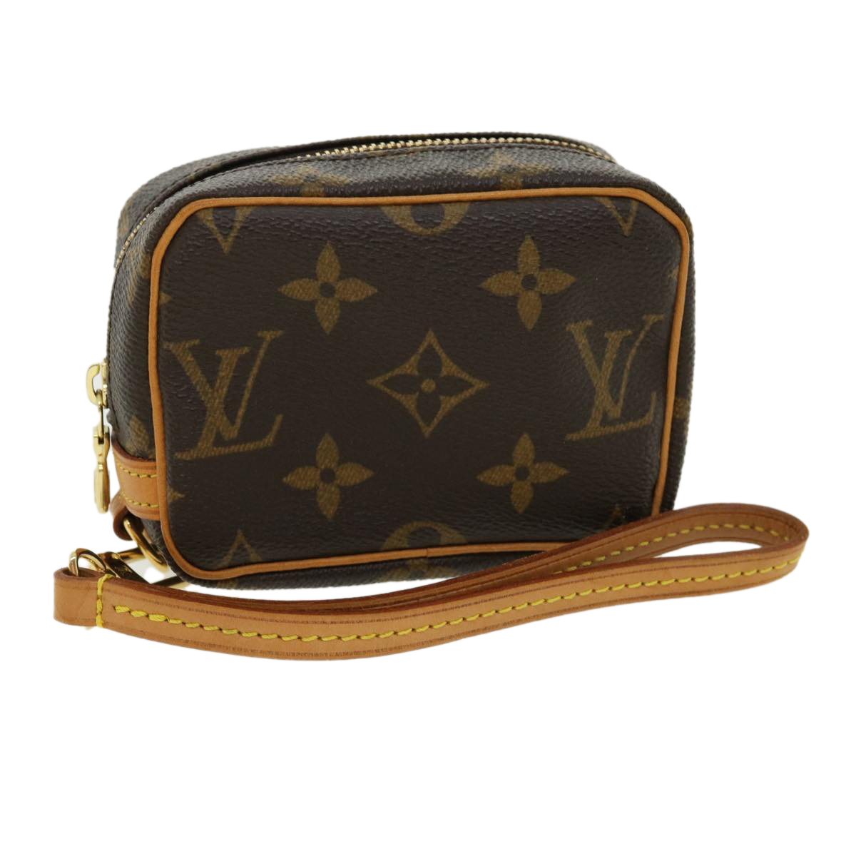 Louis Vuitton Monogram Trousse Wapity Accessory Pouch M58030 Lv Auth 31287a